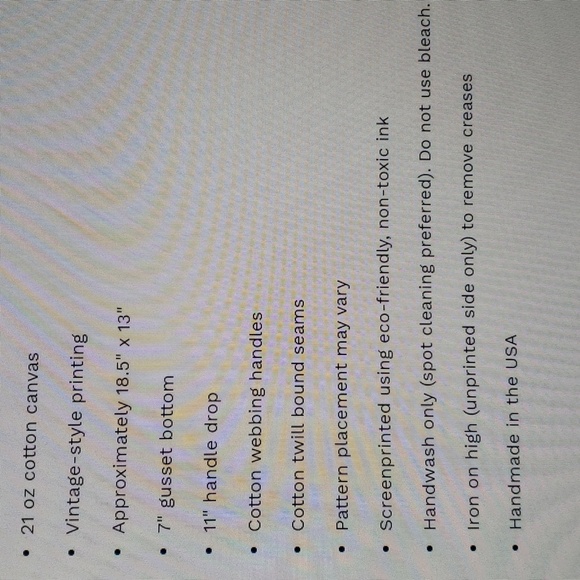 NEW Dance Happy Limited Edition Giada Wide Tote and matching cosmetic bag - Picture 9 of 13